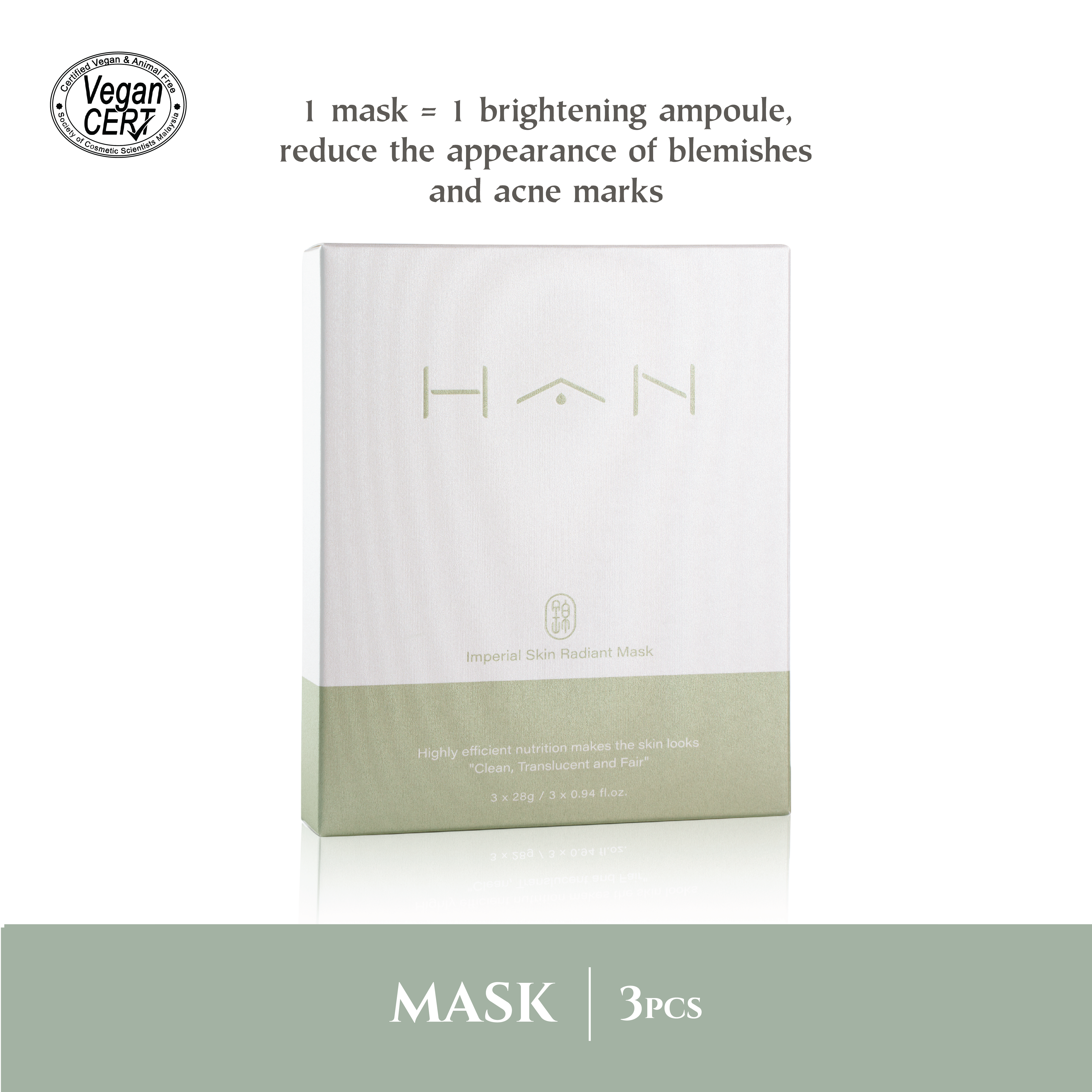 Han Imperial Skin Radiant Mask (Pack of 3)